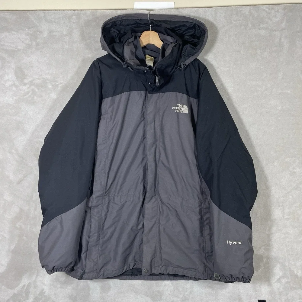 The North Face HyVent Insulated 3 in 1 Triclimate Jacket Hooded Ski Men's XXL